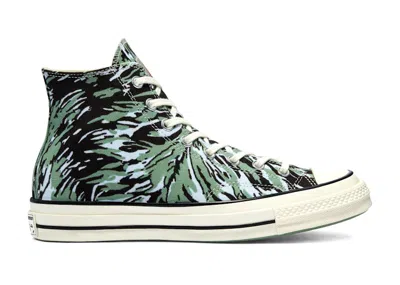 Pre-owned Converse Men's  Chuck Taylor All Star 70 Hi Carhartt Wip Hinterland Sneakers In Basil/plein Air/egret