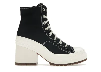 Pre-owned Converse Men's  Chuck Taylor All Star 70 Hi De Luxe Heel Sneakers In Black/egret