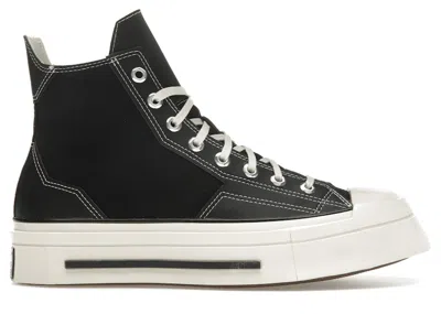 Pre-owned Converse Men's  Chuck Taylor All Star 70 Hi De Luxe Sneakers In Black/egret In Multi