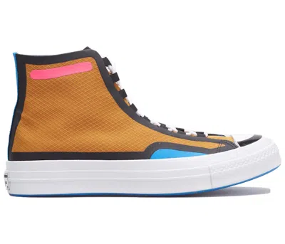 Pre-owned Converse Men's  Chuck Taylor All Star 70 Hi Digital Terrain Sneakers In Dark Soba/black/hyper Pink