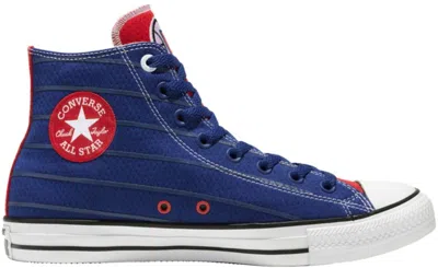 Pre-owned Converse Men's  Chuck Taylor All Star 70 Hi Franchise Los Angeles Clippers Sneakers In Blue/red
