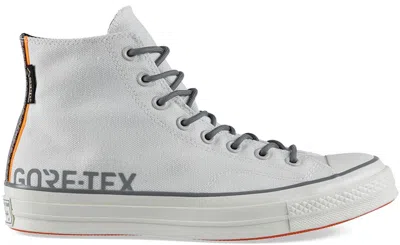 Pre-owned Converse Men's  Chuck Taylor All Star 70 Hi Goretex Carhartt Wip Sneakers In White/grey/yellow