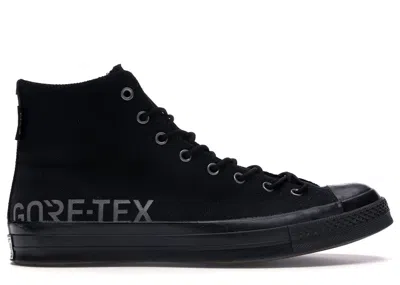 Pre-owned Converse Men's  Chuck Taylor All Star 70 Hi Goretex Sneakers In Black