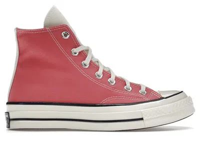 Pre-owned Converse Men's  Chuck Taylor All Star 70 Hi Hybrid Texture Sneakers In Saturn Gold/pink Straw Yellow