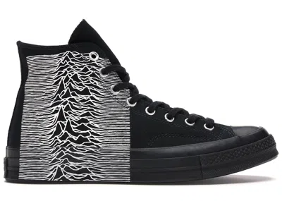 Pre-owned Converse Men's  Chuck Taylor All Star 70 Hi Joy Division Pleasures Sneakers In Black/white In Multi