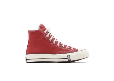 Pre-owned Converse Men's  Chuck Taylor All Star 70 Hi Kith Classics Sneakers In Red/egret/white