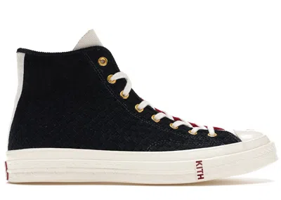Pre-owned Converse Men's  Chuck Taylor All Star 70 Hi Kith X Bergdorf Goodman Sneakers In Total Eclipse/scooter In Multi