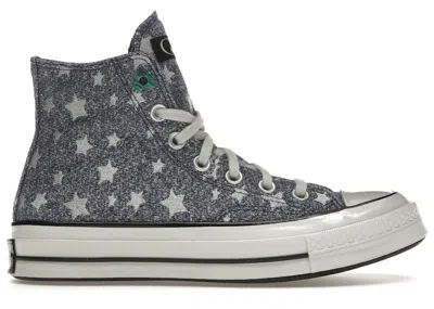 Pre-owned Converse Men's  Chuck Taylor All Star 70 Hi Laika Coraline Star Sweater Sneakers In Fresh Blueberry/c