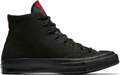 Pre-owned Converse Men's  Chuck Taylor All Star 70 Hi Legend Chicago Bulls Sneakers In Black