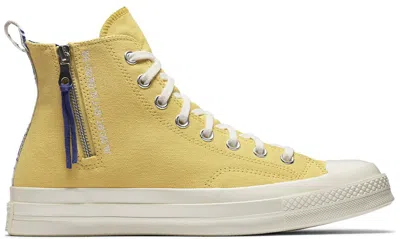 Pre-owned Converse Men's  Chuck Taylor All Star 70 Hi Los Angeles Lakers Legends Sneakers In Yellow
