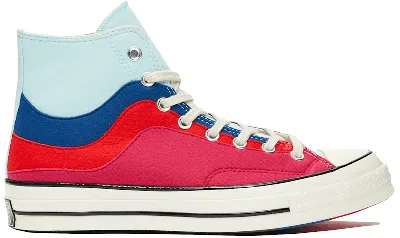 Pre-owned Converse Men's  Chuck Taylor All Star 70 Hi Noreaster Sneakers In Starlight Blue/love Potion