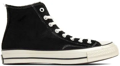 Pre-owned Converse Men's  Chuck Taylor All Star 70 Hi Pony Hair Sneakers In Black/egret/natural