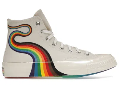 Pre-owned Converse Men's  Chuck Taylor All Star 70 Hi Pride (2021) Sneakers In Egretwhite In Multi