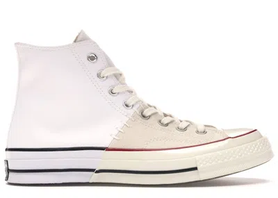 Pre-owned Converse Men's  Chuck Taylor All Star 70 Hi Reconstructed Slam Jam Sneakers In White/sand/egret In Multi