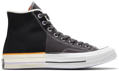 Pre-owned Converse Men's  Chuck Taylor All Star 70 Hi Reconstructed Sunblocked Sneakers In Almostin Black/almos