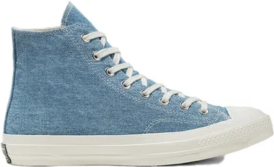 Pre-owned Converse Men's  Chuck Taylor All Star 70 Hi Renew Sneakers In Light Denim/egret