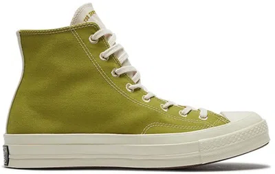 Pre-owned Converse Men's  Chuck Taylor All Star 70 Hi Renew Sneakers In Moss/natural/black