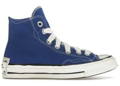 Pre-owned Converse Men's  Chuck Taylor All Star 70 Hi Sketch Sneakers In Blue/white/black In Multi