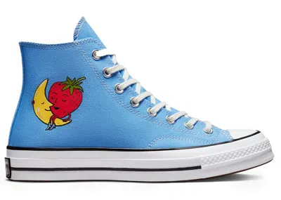 Pre-owned Converse Men's  Chuck Taylor All Star 70 Hi Sky High Farm Workwear Sneakers In University Bluewhite In Multi