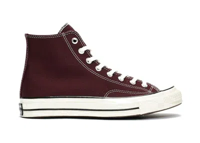 Pre-owned Converse Men's  Chuck Taylor All Star 70 Hi Sneakers In Black Currant/egret In Multi