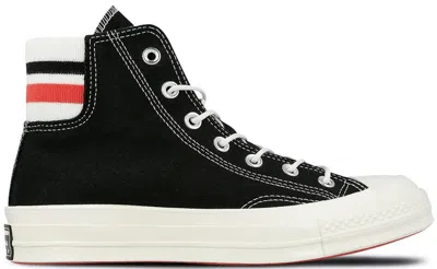 Pre-owned Converse Men's  Chuck Taylor All Star 70 Hi Sneakers In Black/sedona Red/egret