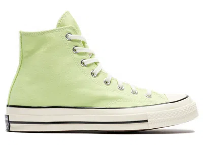 Pre-owned Converse Men's  Chuck Taylor All Star 70 Hi Sneakers In Citron This Green/egret/black