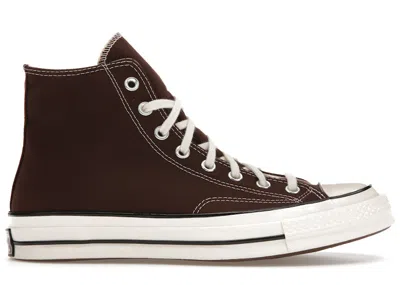 Pre-owned Converse Men's  Chuck Taylor All Star 70 Hi Sneakers In Dark Root/black/egret