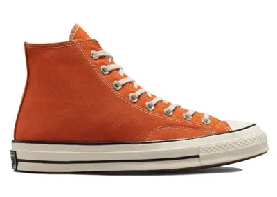 Pre-owned Converse Men's  Chuck Taylor All Star 70 Hi Sneakers In Fire Pit/egret/black