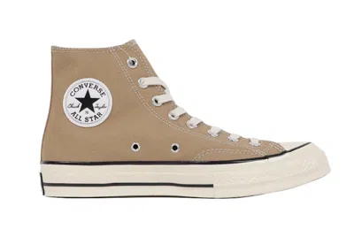 Pre-owned Converse Men's  Chuck Taylor All Star 70 Hi Sneakers In Nomad Khaki/white In Multi