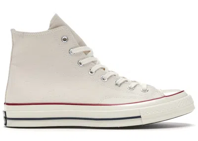Pre-owned Converse Men's  Chuck Taylor All Star 70 Hi Sneakers In Parchment/garnet/egret