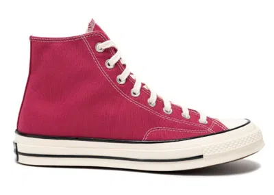 Pre-owned Converse Men's  Chuck Taylor All Star 70 Hi Sneakers In Pink/midnight Hibiscus/egret