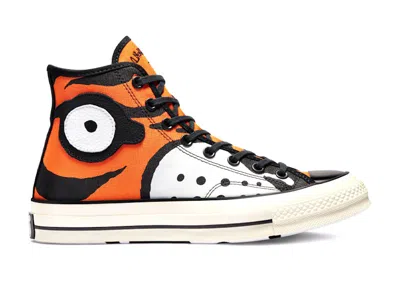 Pre-owned Converse Men's  Chuck Taylor All Star 70 Hi Soulgoods Tiger Sneakers In Vibrant Orange/black/white