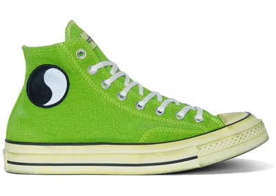 Pre-owned Converse Men's  Chuck Taylor All Star 70 Hi Stussy Our Legacy Sneakers In Lizard Green/egret