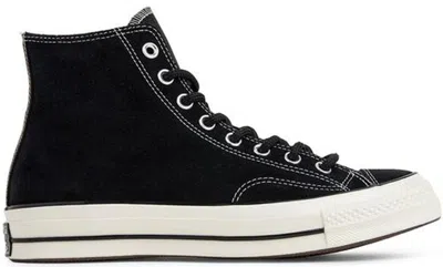 Pre-owned Converse Men's  Chuck Taylor All Star 70 Hi Suede Pack Sneakers In Black/egret In Multi