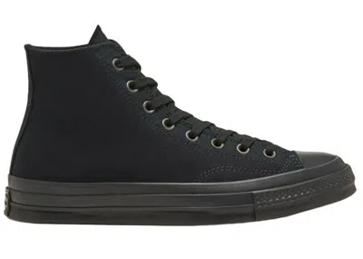 Pre-owned Converse Men's  Chuck Taylor All Star 70 Hi Triple Sneakers In Black