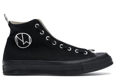 Pre-owned Converse Men's  Chuck Taylor All Star 70 Hi Undercover New Warriors Sneakers In Black/natural