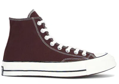 Pre-owned Converse Men's  Chuck Taylor All Star 70 Hi Vintage Canvas Sneakers In Dark Root/egret/black