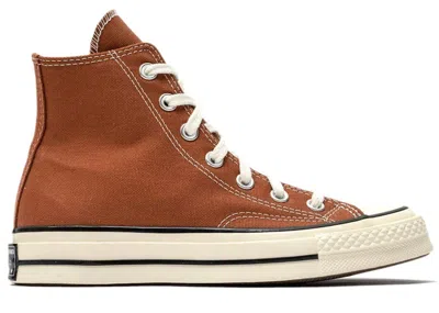 Pre-owned Converse Men's  Chuck Taylor All Star 70 Hi Vintage Canvas Sneakers In Tawny Owl/egret/black