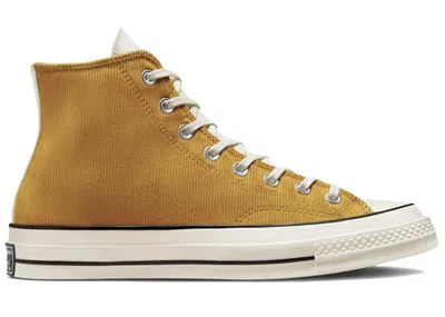 Pre-owned Converse Men's  Chuck Taylor All Star 70 Hi Workwear Split Sneakers In Burnt Honey/egret/black