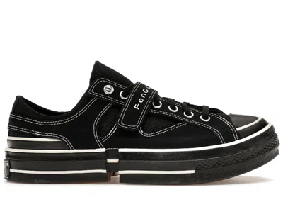 Pre-owned Converse Men's  Chuck Taylor All Star 70 Ox 2in1 Feng Chen Wang Sneakers In Black/egret