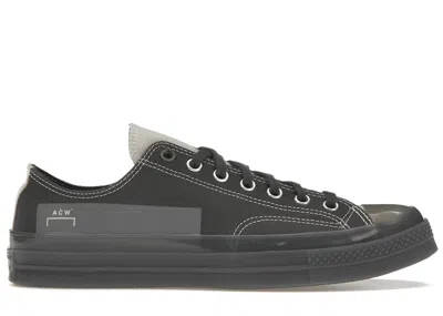 Pre-owned Converse Men's  Chuck Taylor All Star 70 Ox Acoldwall Sneakers In Pavement/silver
