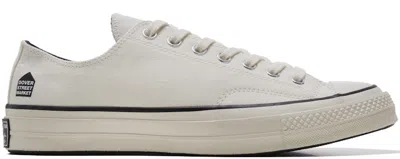 Pre-owned Converse Men's  Chuck Taylor All Star 70 Ox Dsm Sneakers In White