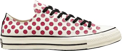 Pre-owned Converse Men's  Chuck Taylor All Star 70 Ox Happy Camper Sneakers In Egret/cerise Pink/black In Multi