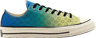 Pre-owned Converse Men's  Chuck Taylor All Star 70 Ox Happy Camper Sneakers In Game Royal/malachite