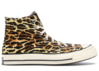 Pre-owned Converse Men's  Chuck Taylor All Star 70 Ox Invincible Wacko Maria Sneakers In Brown/egret/black In Multi