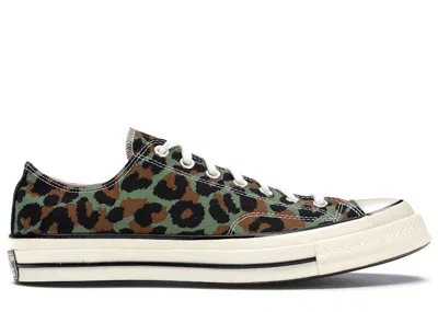 Pre-owned Converse Men's  Chuck Taylor All Star 70 Ox Invincible X Wacko Maria Sneakers In Olive/egret/black