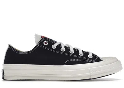 Pre-owned Converse Men's  Chuck Taylor All Star 70 Ox Logo Play Leopard Sneakers In White/black/desert Orange