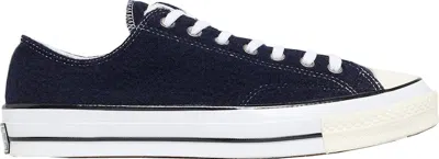 Pre-owned Converse Men's  Chuck Taylor All Star 70 Ox Patta X Deviation Sneakers In Navy Blue/white In Multi