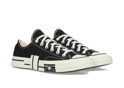 Pre-owned Converse Men's  Chuck Taylor All Star 70 Ox Remix Sneakers In Black/egret