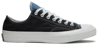 Pre-owned Converse Men's  Chuck Taylor All Star 70 Ox Renew Denim Tri Panel Sneakers In Dark Denim/light Denim/